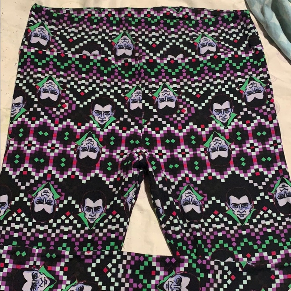 LuLaRoe Halloween Leggings TC EUC